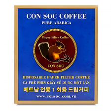 Consoc Coffee 페이퍼 필터 퓨어 아라비카 커피 7G X 10개입