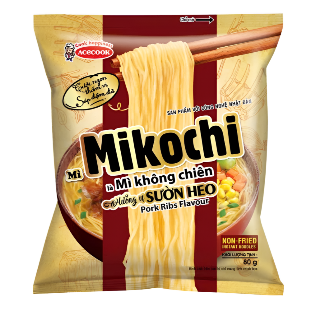 미코치 국수 갈비맛 80G 팩